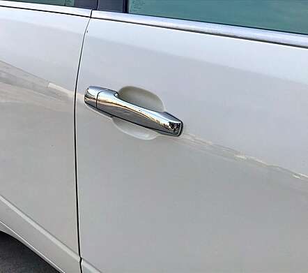 Embellecedores de tiradores de puerta cromados IDFR 1-CD501-05C para Cadillac CTS 2008-2014