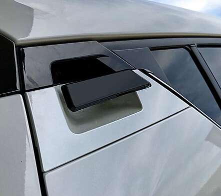 Almohadillas manilla puerta trasera negra 1-TA240-08BK para Toyota C-HR 2017-2023
